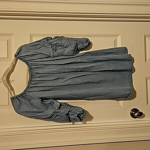 ZARA Blue Jean Dress, size S